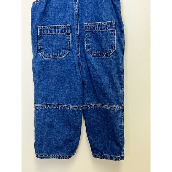 Vintage 1999 Gymboree Blue Jean Overalls Robot 3T - Picture 4 of 10